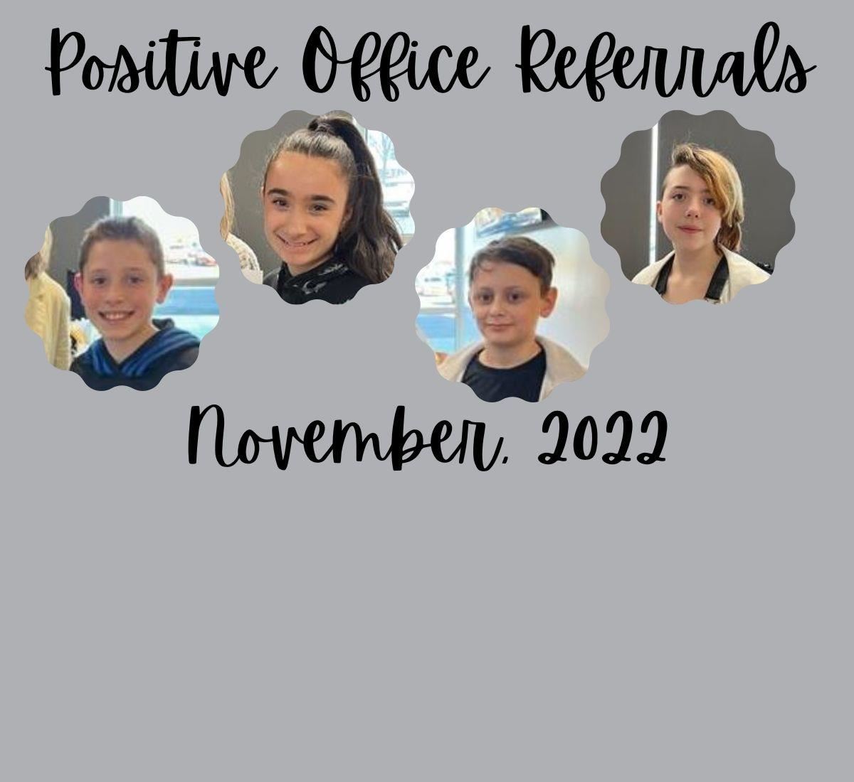 Images of MS Office Referrals Nov 2022